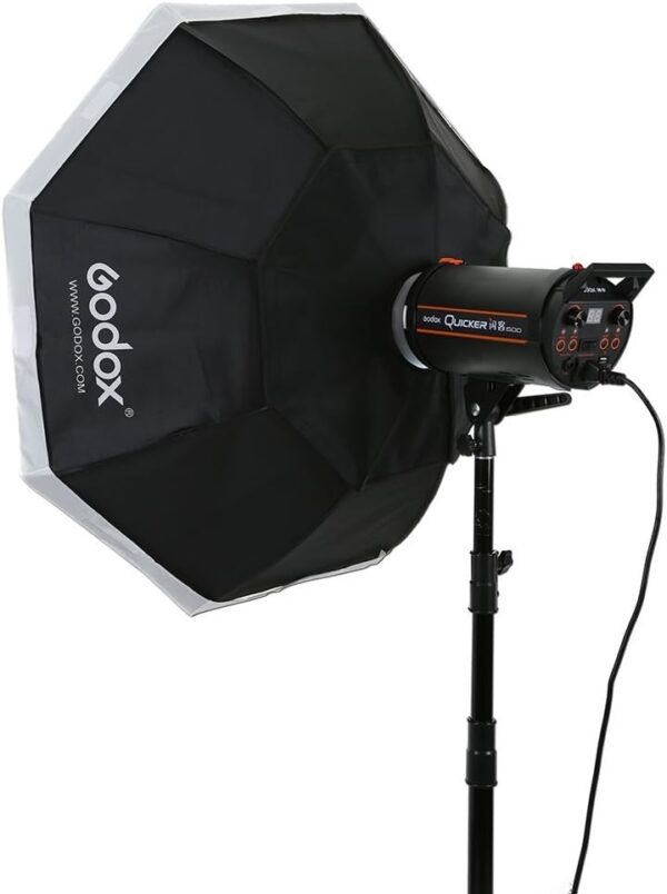 Godox Octagon Softbox 37 inch/95cm Photography Light Diffuser and Modifier with Bowens Speedring Mount for Monolight Photo Studio Strobe Lighting - Image 9