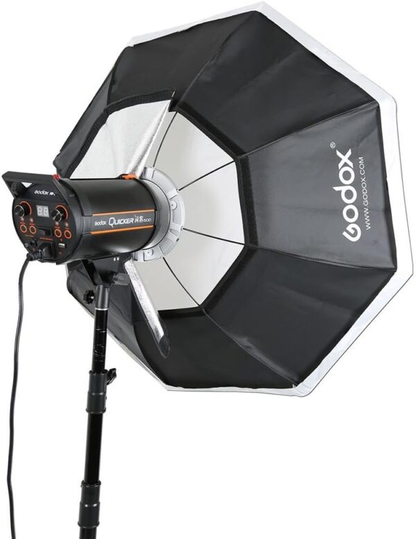 Godox Octagon Softbox 37 inch/95cm Photography Light Diffuser and Modifier with Bowens Speedring Mount for Monolight Photo Studio Strobe Lighting - Image 3